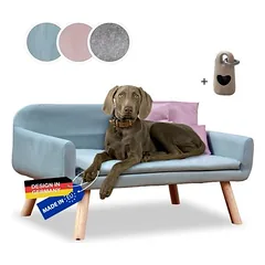 Rohrschneider minkšta sofa šunims su medinėmis kojelėmis — 2 nuotrauka
