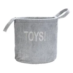 Beeztees Puppy Spielzeugkorb Suus grau