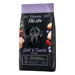 Fitmin Dog for Life Light & Senior sausas maistas šunims — 3 nuotrauka