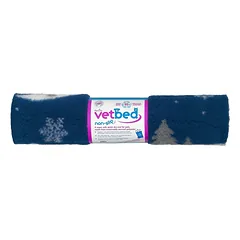 Vetbed neslystančios / Drybed Žiema mėlyna DELUXE 100 x 75 cm plaukai 30 mm