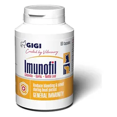 GIGI Imunofil papildai šunims ir katėms imunitetui 30 tab.