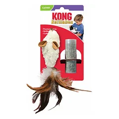 KONG Refillables Feather Mouse