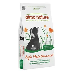 Almo Nature Life Maintenance Adult su ėriena ir ryžiais Medium, sausas maistas šunims