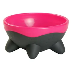 Kiwi Walker Ufo Bowl - plastikinis šuns dubuo su kojelėmis, Pomarańczowy / 750ml — 5 nuotrauka
