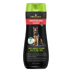 FURminator Sensitive Skin šampūnas šunims, 473 ml