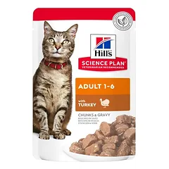 Hill’s Science Plan guliašas su kalakutiena suaugusioms katėms 12x85g