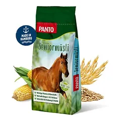PANTO Seniormüsli mit Wisan-Lein – Pferdemüsli speziell für ältere Pferde
