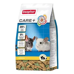 Beaphar Care+ Chinchilla sausas maistas šinšiloms su dideliu skaidulų kiekiu, 1.5 kg