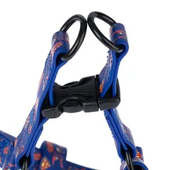 WARNER BROS DC Superman petnešos, mėlynos, Vidutiniams 11–25 kg — 4 nuotrauka