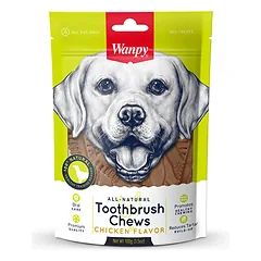 Wanpy Toothbrush vištienos skanėstai šunims, 90 g parduotuvėje Petz.lt