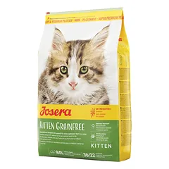 2 vnt. Josera Kitten grainfree 2 kg – begrūdis sausas maistas kačiukams