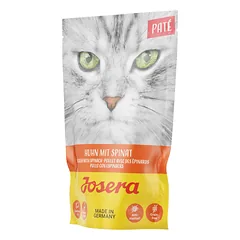 JOSERA Vištienos paštetas su špinatais – 16x85gr.