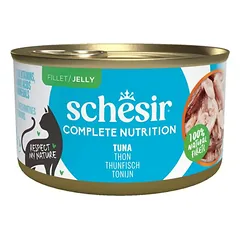 Schesir konservuotas maistas su tunu, želėje, 85g