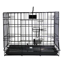 Narvas metalinis gyvūnui transportuoti 107x59x79 cm juodos sp.