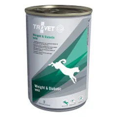 Trovet Weight & Diabetic Dog dietinis pašaras viršsvorio turintiems diabetikams šunims