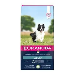 Eukanuba Adult Small & Medium Breed Lamb & Rice sausas maistas mažų ir vidutinių veislių šunims, 2,5 kg
