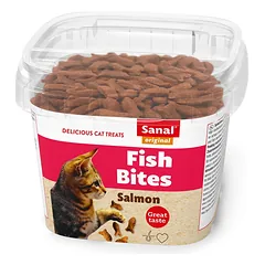 Sanal Fish Bites Cup pašaro papildas katėms 75 g