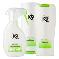 K9 Aloe Vera + Nano Mist Rinkinys - kosmetikos rinkinys gyvūnų priežiūrai su jautria oda — 2 nuotrauka