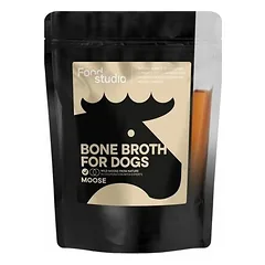 Food Studio Bone Broth for Dogs with Moose 230 ml