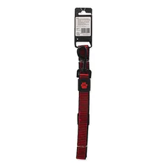 Active Dog Leash Strong L raudona nailono pavadė dideliems šunims su atspindinčia gija, 2.5×120 cm — 3 nuotrauka