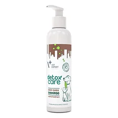 VET EXPERT Detox Care Deep Dark Shampoo 250 ml šampūnas šunims ir katėms su tamsia kailio spalva