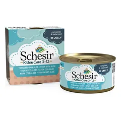 Schesir tunas su alaviju kačiukams 85 g
