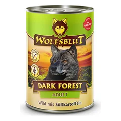 WOLFSBLUT Dark Forest su elniena konservai suaugusiems šunims, 395 g nuotrauka