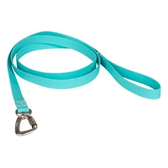 PAIKKA pavadėlis šunims Glow Leash, aqua, Matmenys: 180 cm / 25 mm — 3 nuotrauka