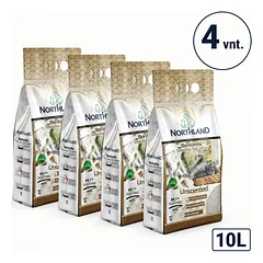 Northland Unscented bekvapis bentonitinis kraikas katėms 10l