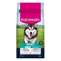 Eukanuba Adult Large Salmon sausas maistas didelių veislių suaugusiems šunims, 12 kg