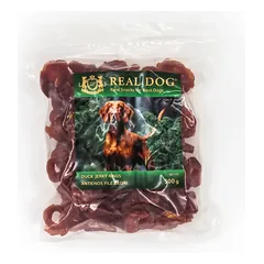Real Dog SNACKS Minkšti antienos file žiedai skanėstas šunims