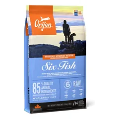 ORIJEN 6 Fish Dog sausas pašaras šunims
