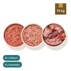 Haustierkost gardėsių rinkinys šunims, šaldytas maistas