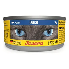 JOSERA Adult Duck 12x85g šlapias kačių maistas su antiena