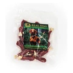 RD-120 REAL DOG SNACKS Antienos kulšelė ant kalcio kauliuko 500g
