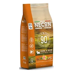 Necon Natural Wellness Adult Mini sausas pašaras mažų veislių šunims su kiauliena ir ryžiais