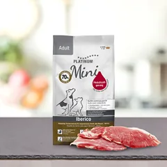 Platinum Adult Mini sausas šunų maistas su Iberijos kiauliena, 900 g — 2 nuotrauka