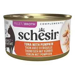 Schesir konservuotas maistas katėms su tunu ir moliūgu, 70g