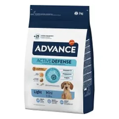 ADVANCE Light Mini sausas pašaras vidutinių veislių šunims