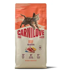 Carnilove True Fresh Beef for Kittens sausas maistas kačiukams