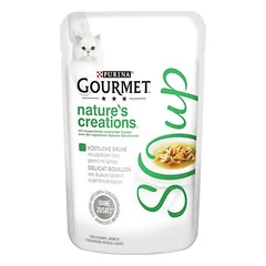 Gourmet Megapack Soup, drėgnas maistas katėms 64 x 40 g — 2 nuotrauka