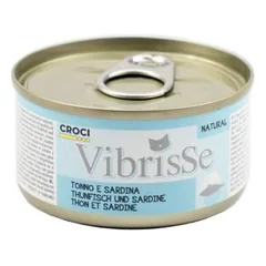 VIBRISSE konservai katėms tunas su sardine 70g 1vnt (24) — 1 nuotrauka