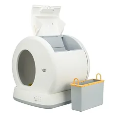 TRIXIE automatinis kačių tualetas, plastikas, 53×55.5×52 cm, baltas — 3 nuotrauka