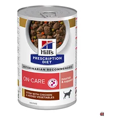 Hill’s PD Canine OnCare troškinys šunims su vištiena ir daržovėmis 354 g 