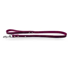 Das Lederband Hundeleine Weinheim Violet