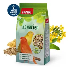PANTO Kanarienfutter - feine Körnermischung mit Hirse und Saaten
