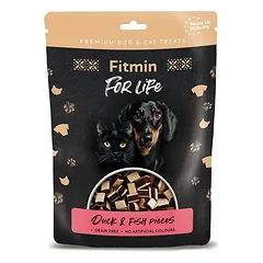 Fitmin for Life Duck & Fish skanėstai šunims ir katėms 70 g
