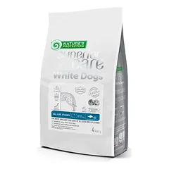 Nature's Protection Superior Care visų dydžių ir amžiaus grupių baltakailių šunų sausas pašaras su baltos žuvies baltymais ir ryžiais, 10 kg — 3 nuotrauka