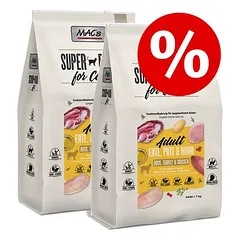 Sparpaket MAC's Superfood for Cats 2 x 7 kg
