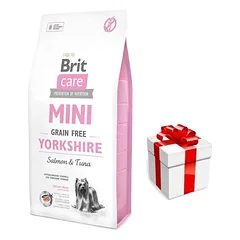 BRIT CARE Mini Grain-Free Yorkshire 7kg + STAIGMENA ŠUNIUI